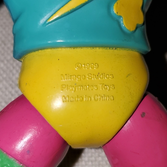 ⭐️VINTAGE⭐️ 1989 TMNT Genghis Frog Action Figure - Picture 7 of 11